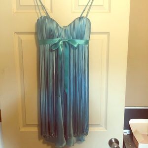 Silk Fringe Cocktail Dress